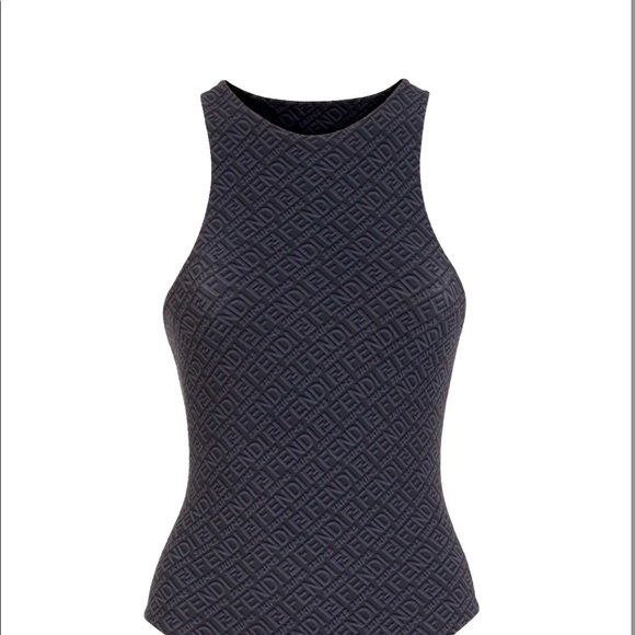 SOLD OUT FENDI x SKIMS HIGH NECK BODYSUIT (2x) *****will ship on 11/16/2021***** - Picture 3 of 5